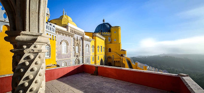 Vista dal Palacio da Pena